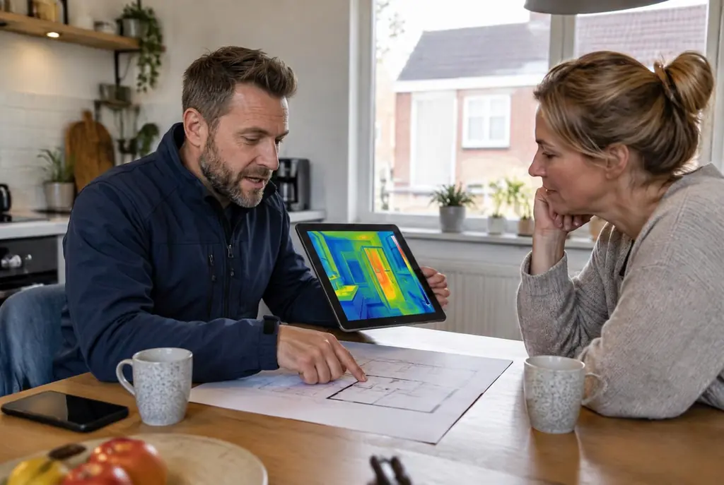 Lekdetectie Nootdorp – bevindingen bespreken aan de keukentafel